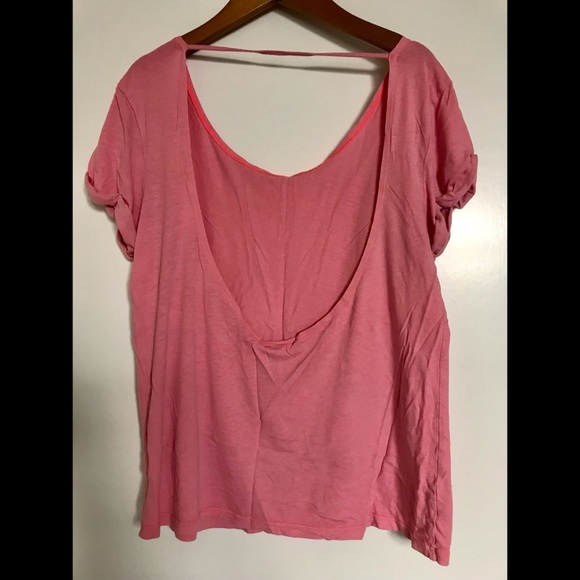 PINK Victoria Secret Low Back Tee - Picture 4 of 4